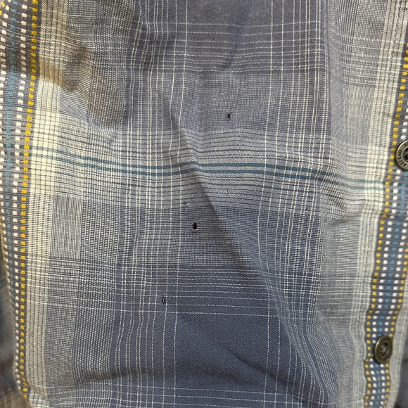 Ascend Gray and Blue Plaid Shirt Jacket - Picture 7 of 8